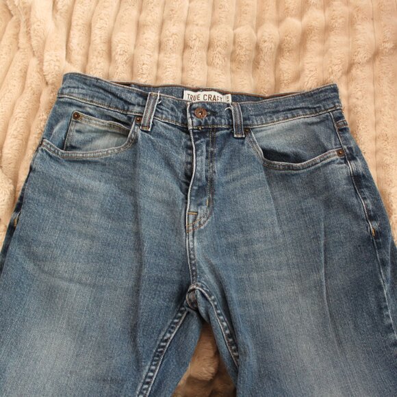 True Craft Relaxed Men's Jeans Sz 32x32 - Picture 3 of 7